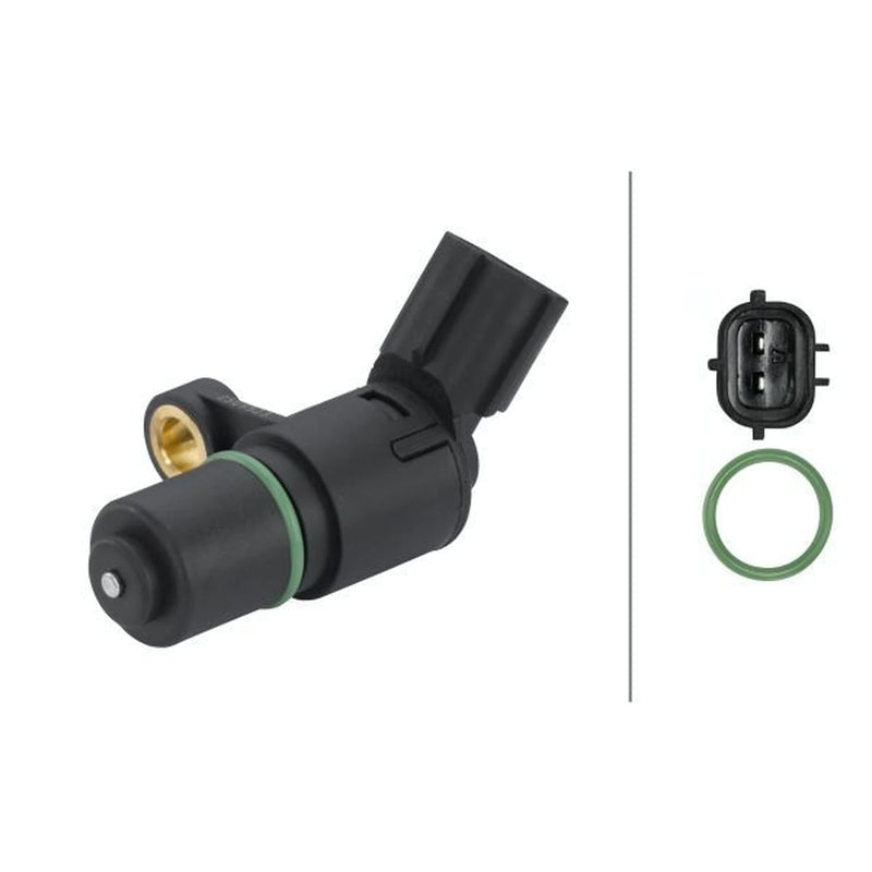 Hella Crankshaft Position Sensor fits Land Rover Defender 1998-2016 2.5