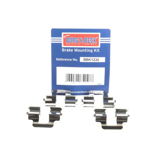 Borg & Beck Brake Pad Accessory Fitting Kit Rear BBK1230