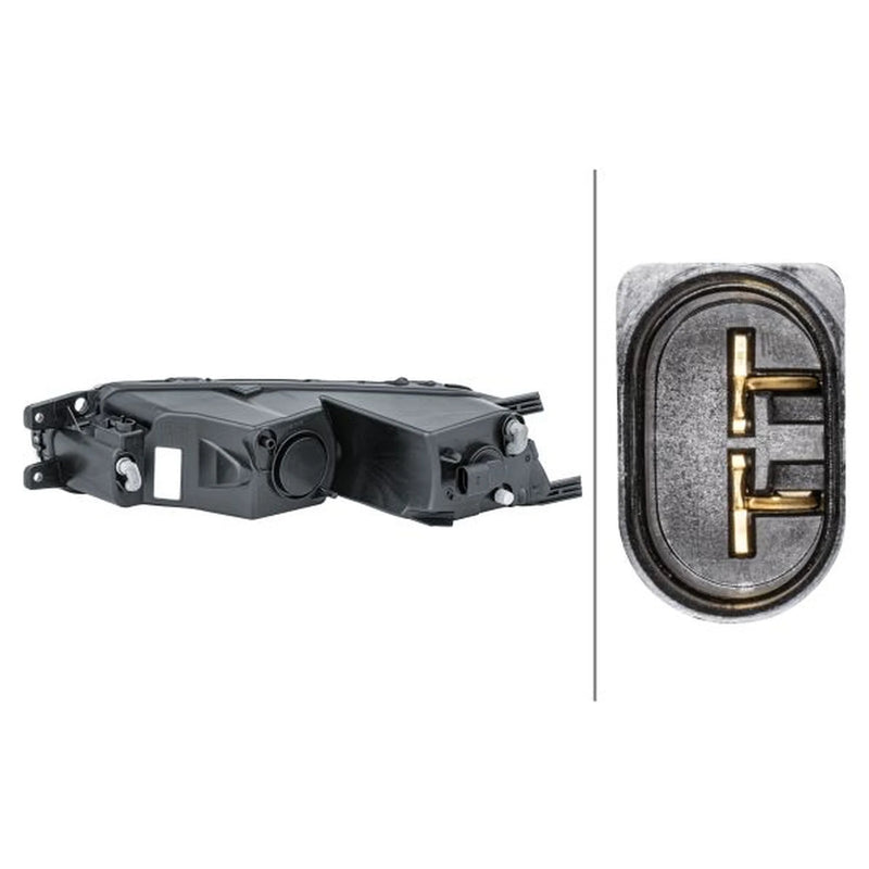 Hella Daytime Running Light P21W Right fits VW Passat Alltrack B8 2015-2024