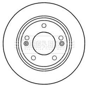 Borg & Beck Front & Rear Brake Discs & Pads fits Hyundai Veloster 2011-2017 1.6