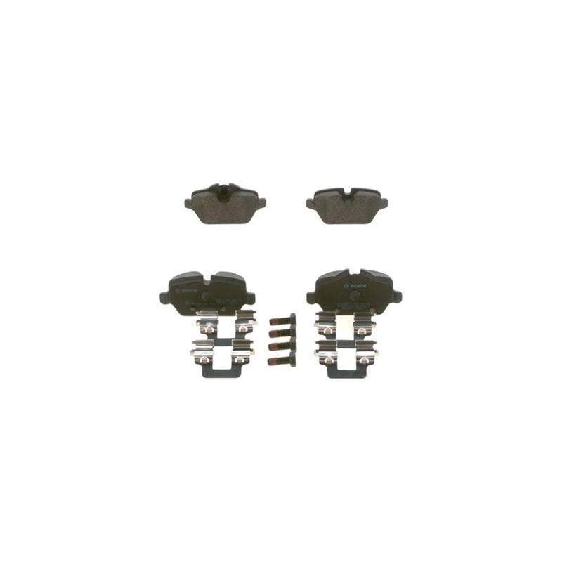 Bosch Front & Rear Pads fits BMW 1 2004-2011
