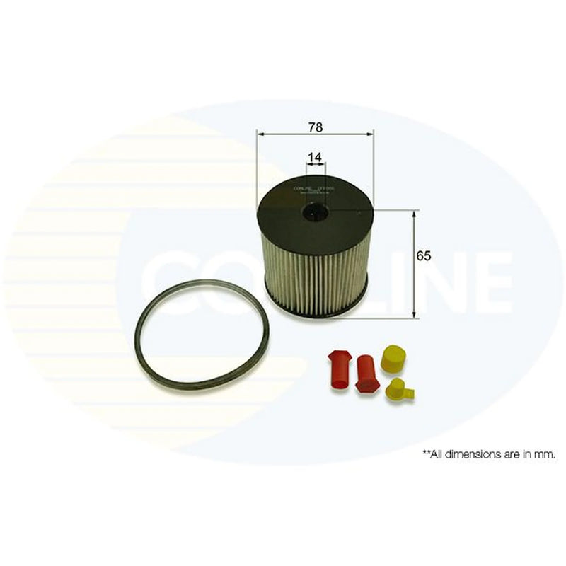 Comline Fuel Filter Element fits Citroën Berlingo / Berlingo First 1999-2005 2.0