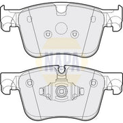 NAPA Front Brake Pad Set fits Citroën Berlingo 2018-2019 1.2 1.5