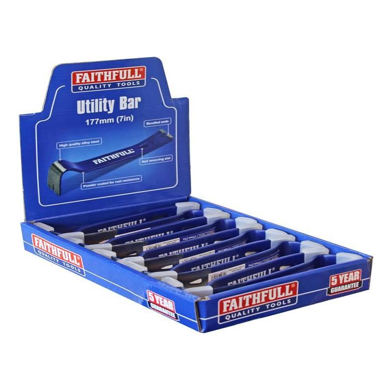 Faithfull Utility Bar 175mm (7in) Faithfull - Dynamic Drive