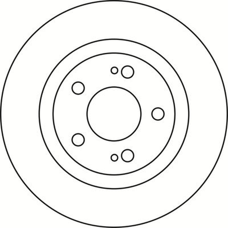 Abtex Front Brake Vented Discs & Pads fits Mitsubishi Outlander II 2006-2012 2.4