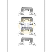 NAPA Brake Pad Accessory Fitting Kit Front fits Daihatsu Materia 2006 on 1.5