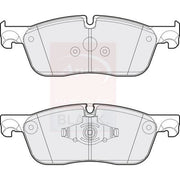 Apec Black Front Brake Pad Set fits Jaguar E-Pace 2017-2018 2.0