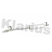 Klarius Box With Centre Pipe Centre fits VW Crafter 30-50 2006-2013 2.5