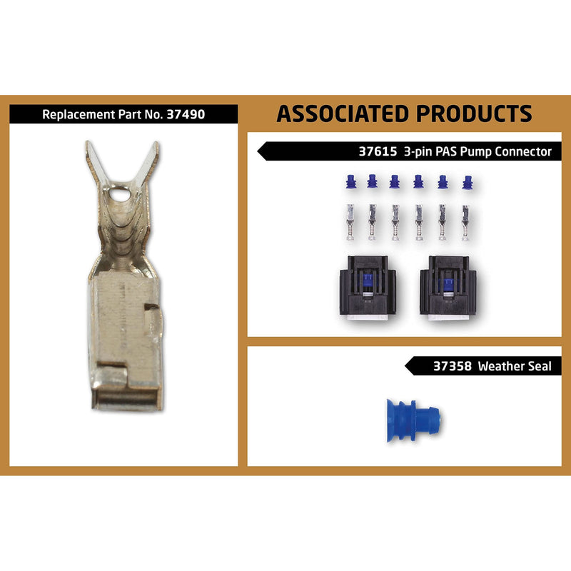 Connect Non-Insulated Female Terminals 100pc 37490 Tool Connection - Dynamic Drive