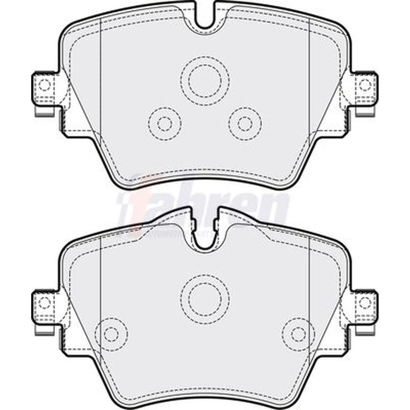 Fahren Front Brake Pad Set FBP3766
