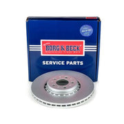 Borg & Beck Front & Rear Brake Discs & Pads fits Volvo XC90 I 2002-2014 2.5 3.2