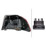 Hella Tail Light / Lamp WY21W Left fits VW Golf VI 2008-2013
