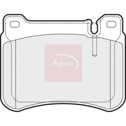 Apec Front Brake Pad Set fits Mercedes-Benz C-Class 2000-2008