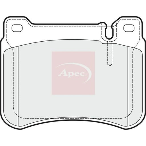 Apec Front Brake Pad Set PAD1473