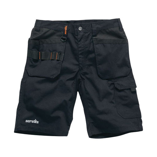 Scruffs Trade Flex Holster Shorts Black 36" W Scruffs - Dynamic Drive