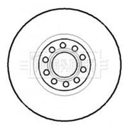 Borg & Beck Front & Rear Brake Discs & Pads fits Audi A6 C5 2001-2005 2.7