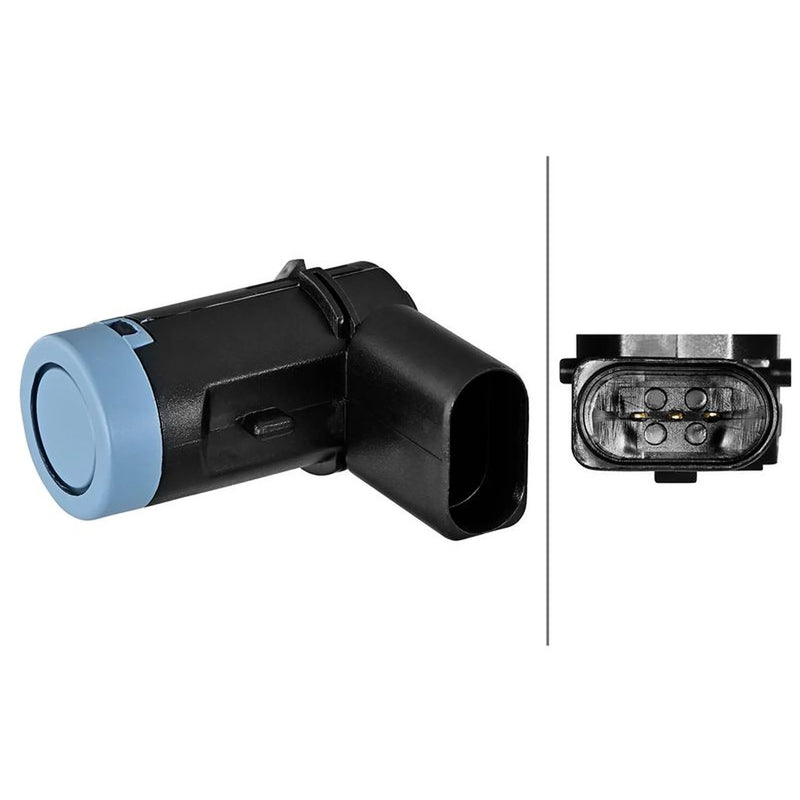 Hella Parking Sensor (PDC) Front fits VW Passat B5.5 2000-2005