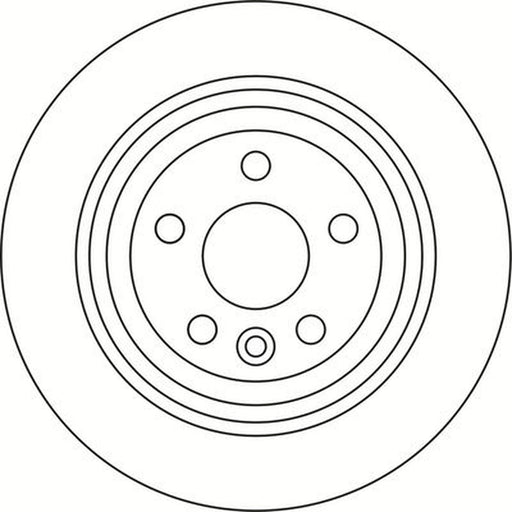 Abtex 2 x Solid Brake Discs fits Land Rover Freelander 2 2006-2014 2.0 2.2 3.2