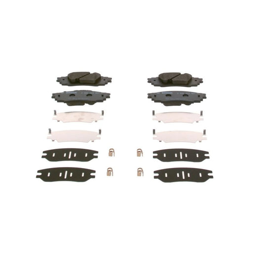Bosch Front & Rear Pads fits Lexus Rx 2015 on