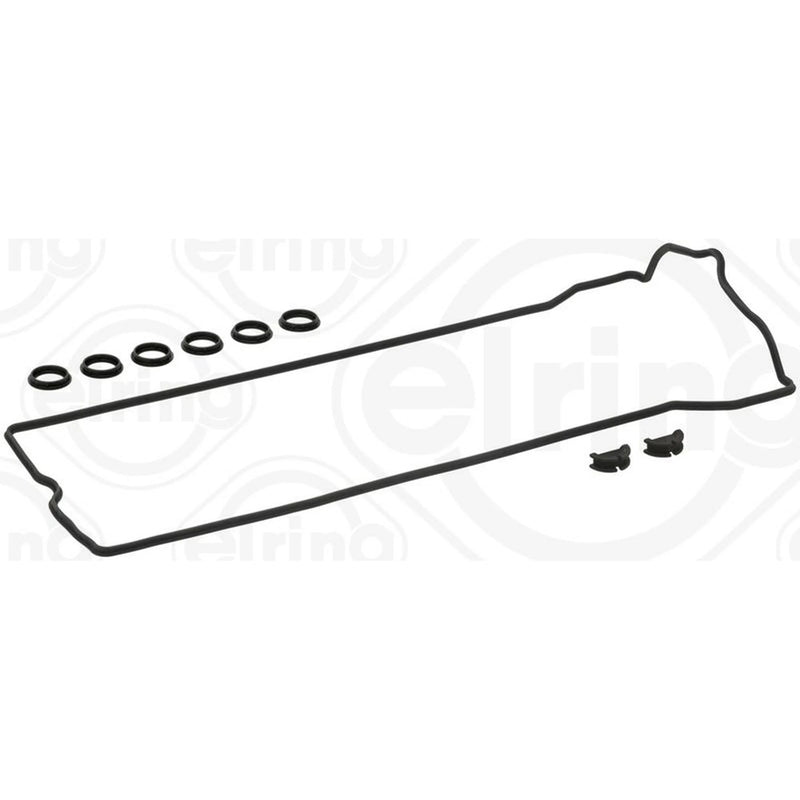 Elring Cylinder Head Cover Gasket Set fits Daewoo Korando 1999 on 3.2