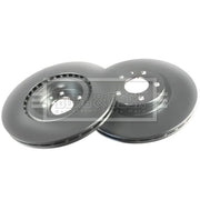 Borg & Beck Front Brake Vented Discs & Pads fits Fiat Tipo 2020 on 1.6