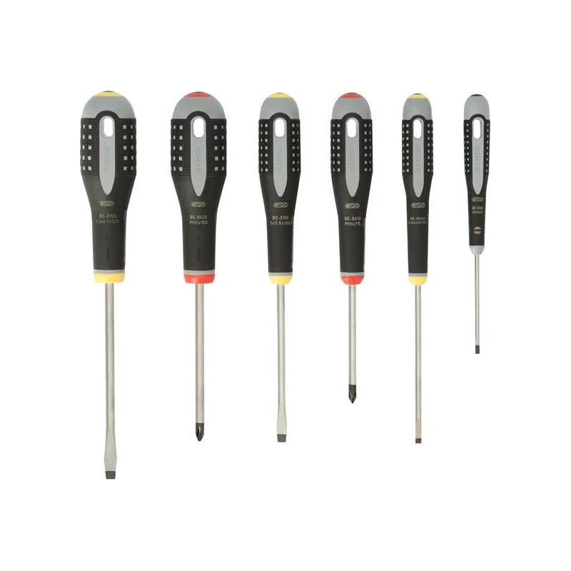 Bahco BE-9881 ERGO™ Screwdriver Set, 6 Piece Bahco - NN4 Online