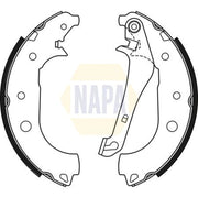 NAPA Brake Shoe Set Axle Kit NBS1088