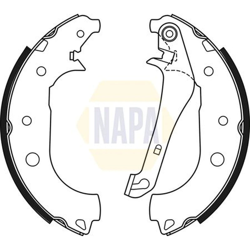 NAPA Brake Shoe Set Axle Kit NBS1088