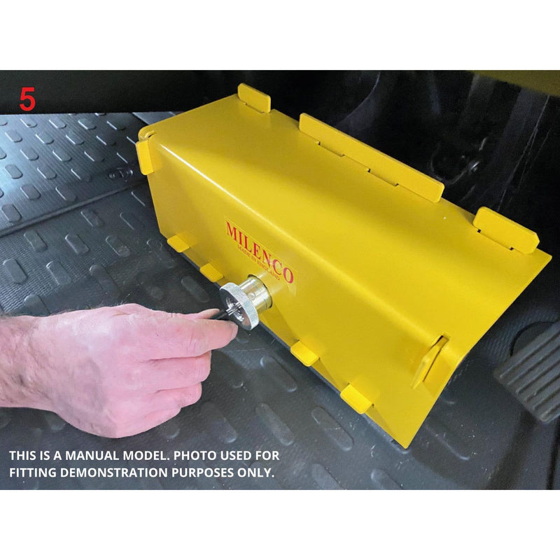 Milenco Brake Pedal Lock for Auto Gearbox: Transit 2013+ Sprinter 06+ Motorhome Milenco  - Dynamic Drive