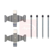 Apec Brake Pad Accessory Fitting Kit Front fits Mercedes-Benz C-Class 2000-2007