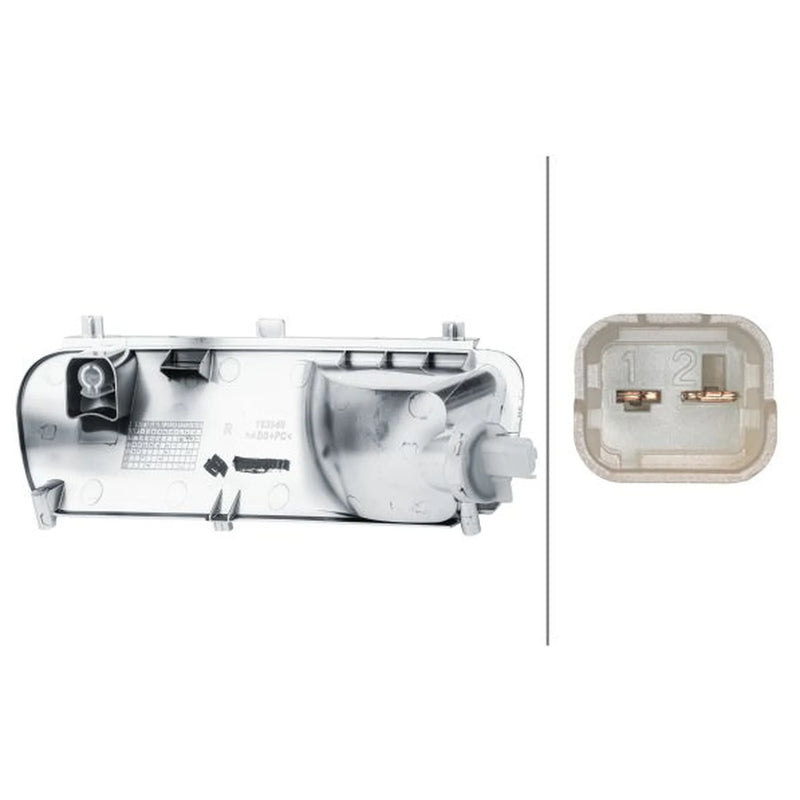 Hella Rear Fog Light Lamp Unit Right 2NR 982 008-121