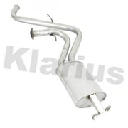 Klarius Box With Centre Pipe Centre fits Citroën Relay I 1994-2002 2.5