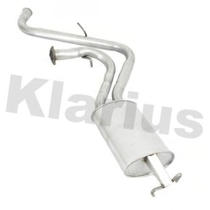 Klarius Box With Centre Pipe Centre fits Citroën Relay I 1994-2002 2.5