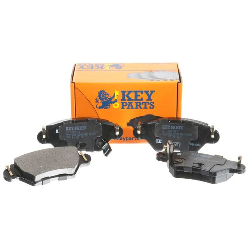 Key Parts Rear Brake Pad Set fits Opel Astra G 1998-2005 1.2 1.4 1.6 1.7 1.8 2.0