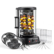 Baridi Vertical 360 Rotisserie Smokeless Grill 21L Capacity DH216 Baridi - Dynamic Drive