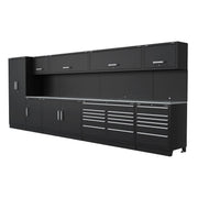 Sealey Premier Premier Storage System with Stainless Worktop 5.6m APMSSTEEL Sealey Premier - Dynamic Drive