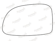 Summit Stick-On Standard Mirror Glass fits Daewoo Tacuma LHS Summit - Bars 4 Cars