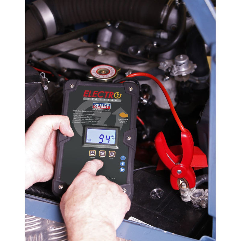 Sealey ElectroStartï Batteryless Power Start 800A 12V E/START800 Sealey - Dynamic Drive