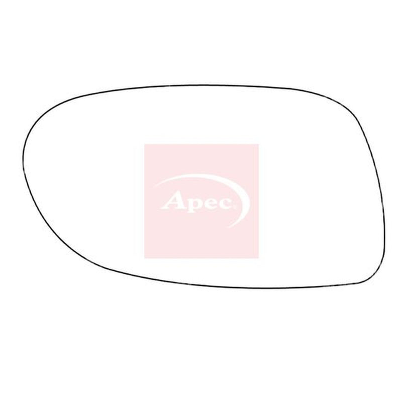 Apec Exterior Wing Mirror Glass Right fits Mercedes-Benz A-Class 1997-2004