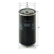 MANN-FILTER Fuel Filter Element WK 845/8