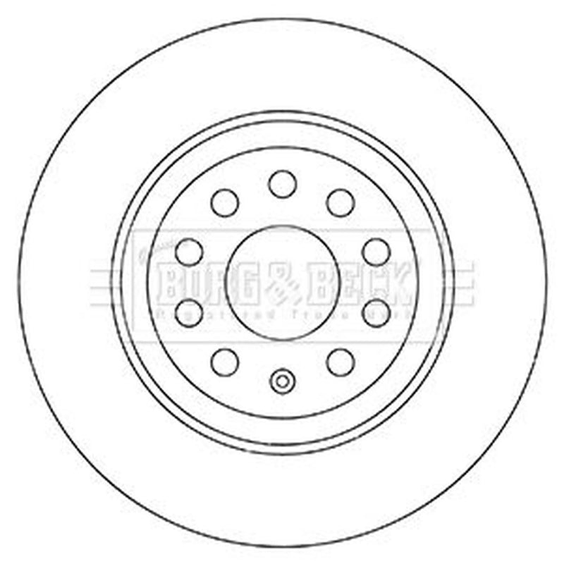 Borg & Beck Front & Rear Brake Discs & Pads fits Cupra Terramar 2024 on 1.5 2.0