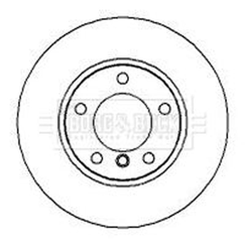 Borg & Beck Front Solid & Rear Solid Brake Discs & Pads fits BMW 3 1990-1999