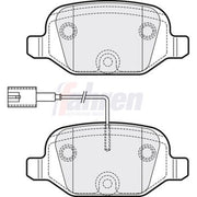 Fahren Rear Brake Pad Set FBP3278