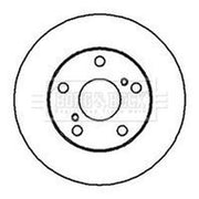 Borg & Beck Front Brake Vented Discs & Pads fits Toyota Camry 1996-2001 2.2