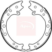 Apec Parking Brake Shoe Set fits Honda Cr-V 2001-2007 2.0 2.2