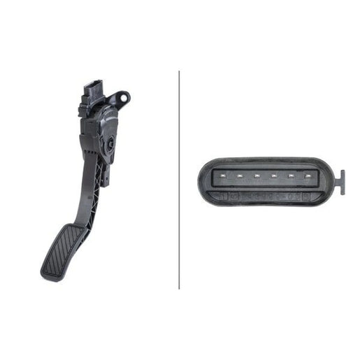 Hella Accelerator Pedal Position Sensor fits Ford B-Max 2012-2017