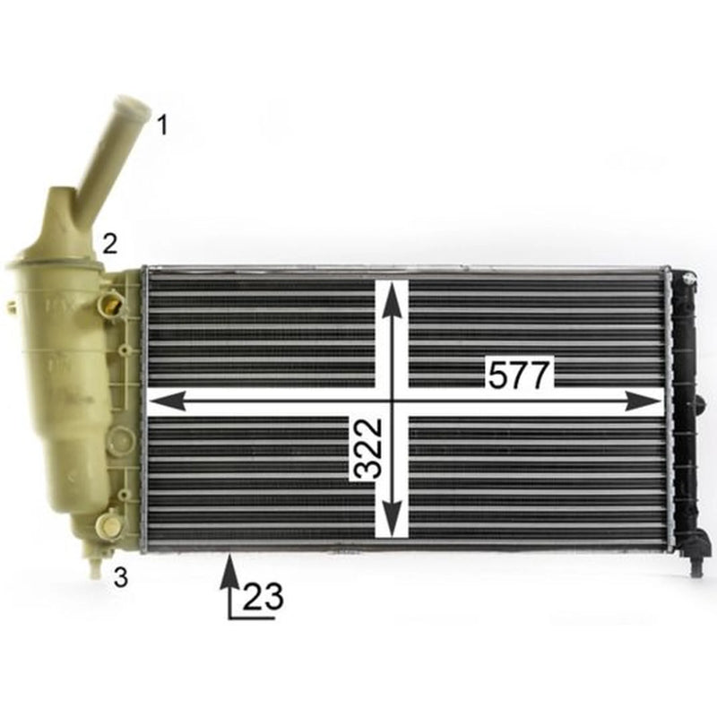 Mahle Engine Radiator