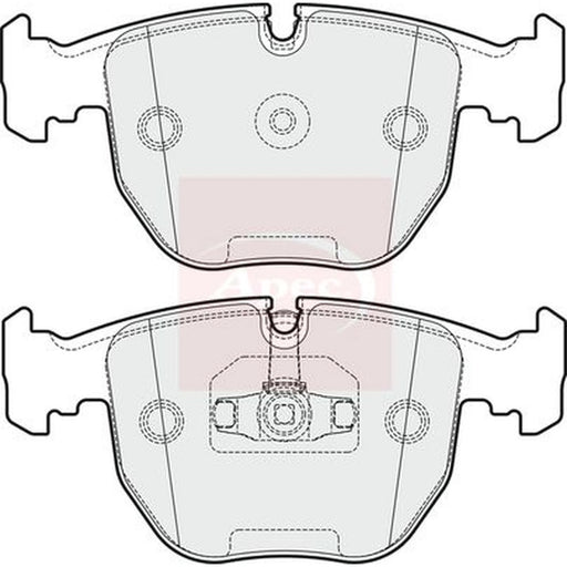 Apec Rear Brake Pad Set PAD1965