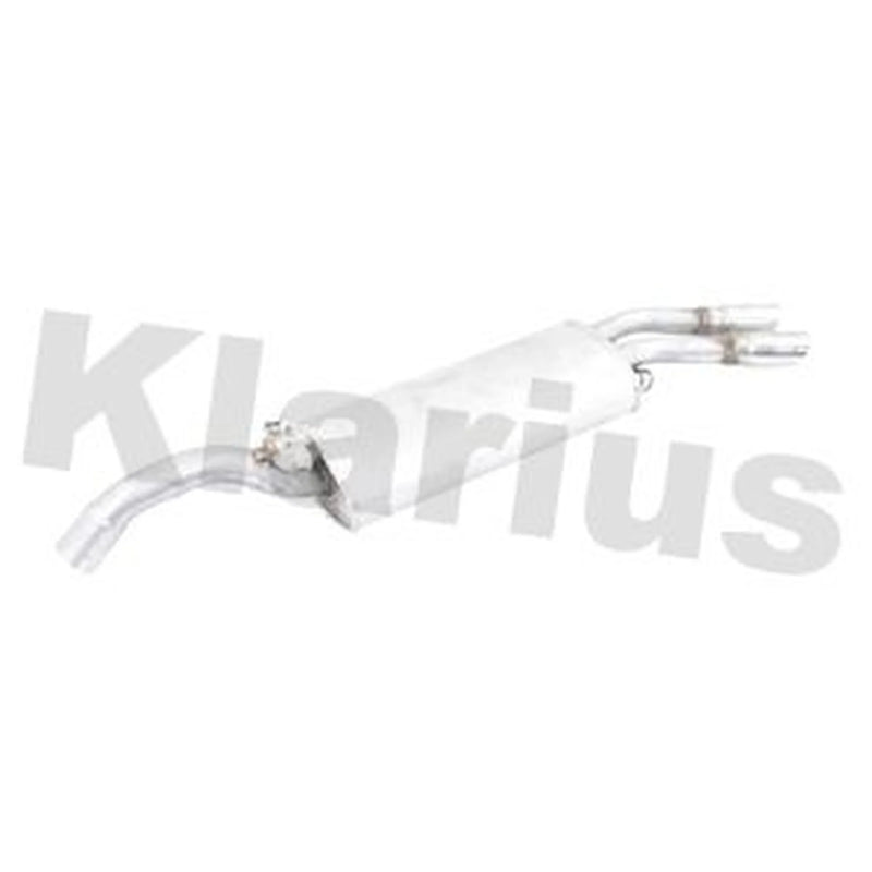 Klarius Box With Tail Pipe Rear fits VW Golf 1983-1991 1.8