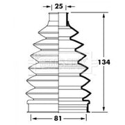 Borg & Beck Drive Shaft Bellow Kit Wheel Side Thermoplast BCB6028